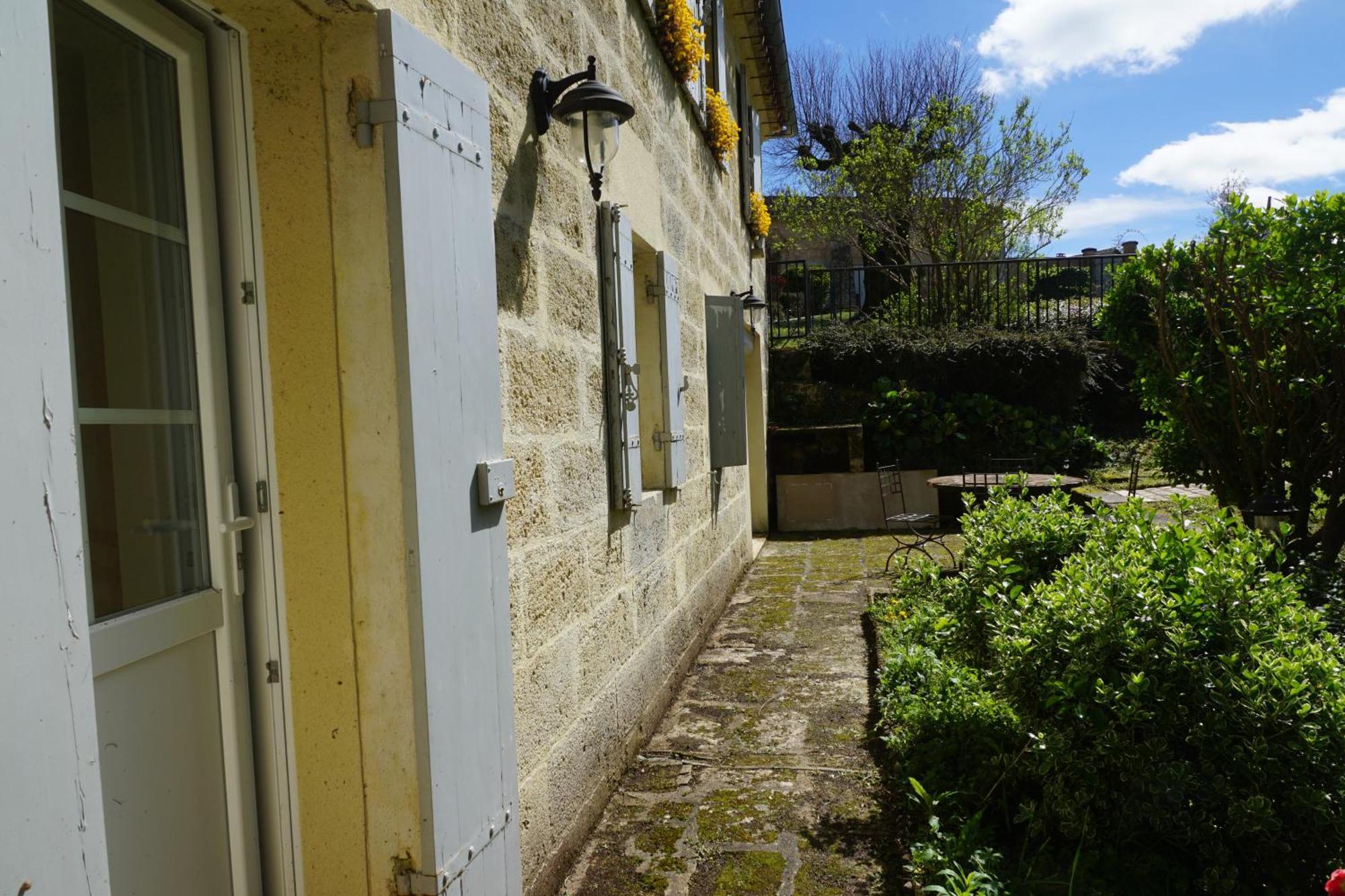 Moulin Notre Dame Hotell Saint-Genès-de-Castillon Eksteriør bilde